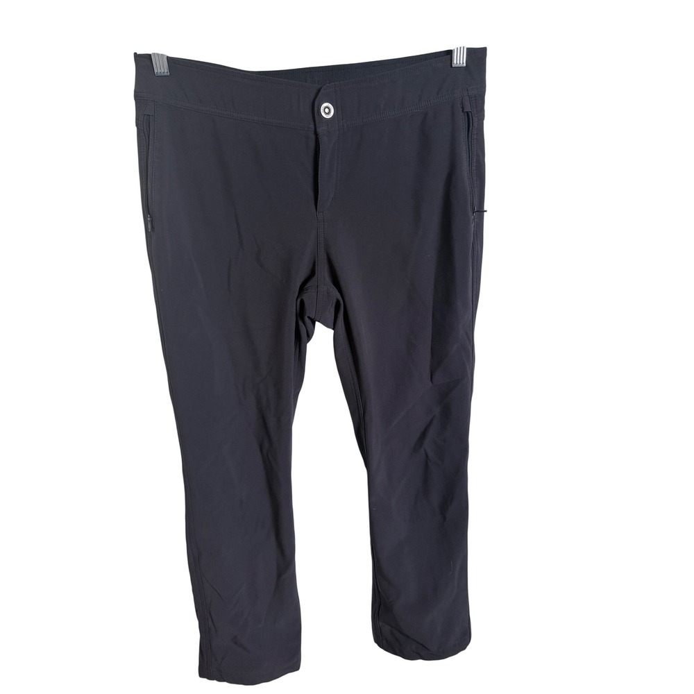 Kuhl Frost Fleece Lined Hiking Pants Women 12 Short Black Hiking Utility Warm